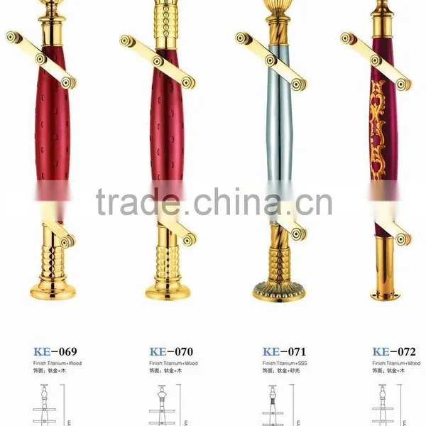 Modern Railing Design Fencing Post, Metal Decorative Fence Stair Railing Post photo-2