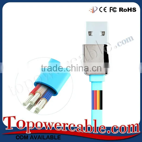 Supply Portable Multi-functional USB Type C 2 in 1 Data Cable photo-4