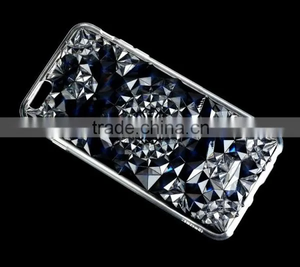Clear TPU Crystal Case for IPhone 6s Fashion Crystal Rose Flower Soft Full Case for IPhone 6 4.7 photo-2