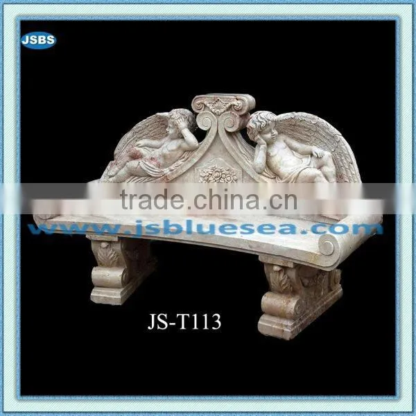 Antique Outdoor Cheap Garden Stone Bench for Sale
