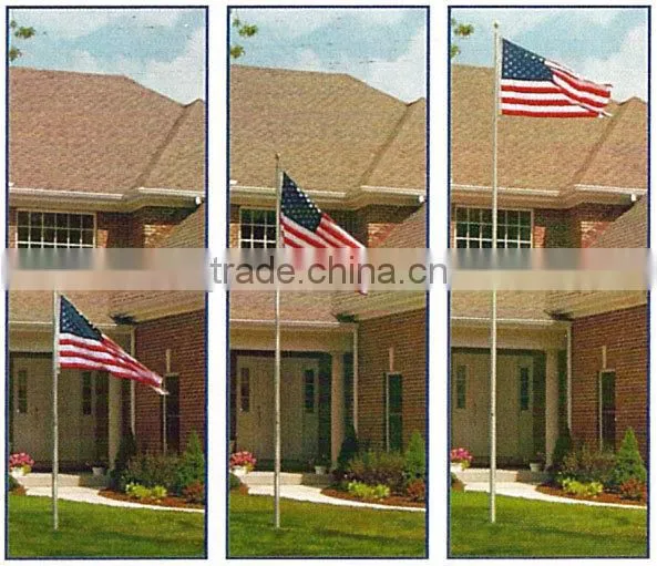 Advertising Aluminum Telescoping Country Flagpole,aluminum Flagpole photo-4