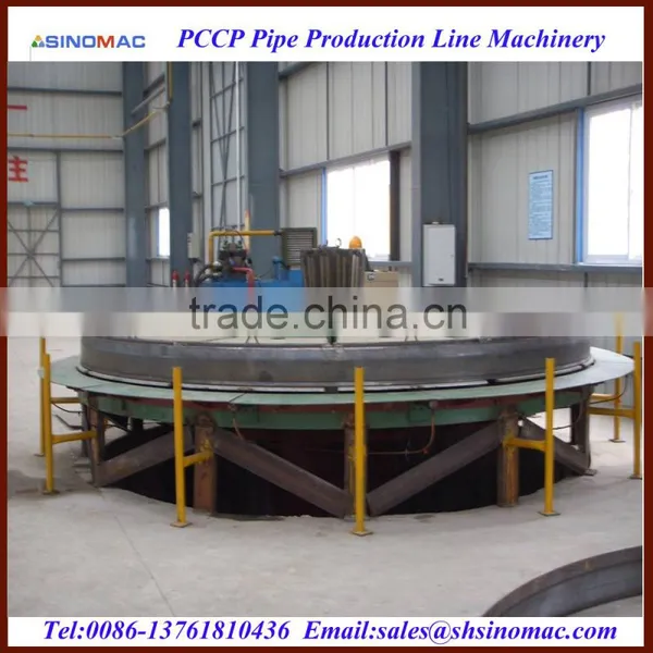 PCCP Steel Cylinder End Expanding Machine for Sales photo-3