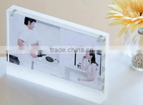 Elegant Clear Photo Frame Transparent Acrylic Picture Frame photo-2