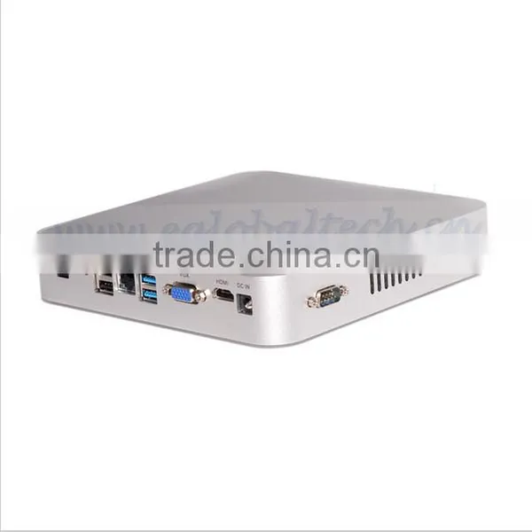 High Speed Running Computer V2-N3150U/tele/mini Chassis/mini PC /fanless HTPC/tv Box With 12V, Linux and Windows photo-5