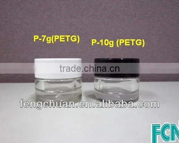 Cosmetic PETG Jar 7g 10g