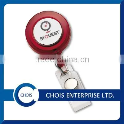 Promotion Custom Carabiner Hook Plastic Badge Reel, Retractablce Badge Holder photo-5