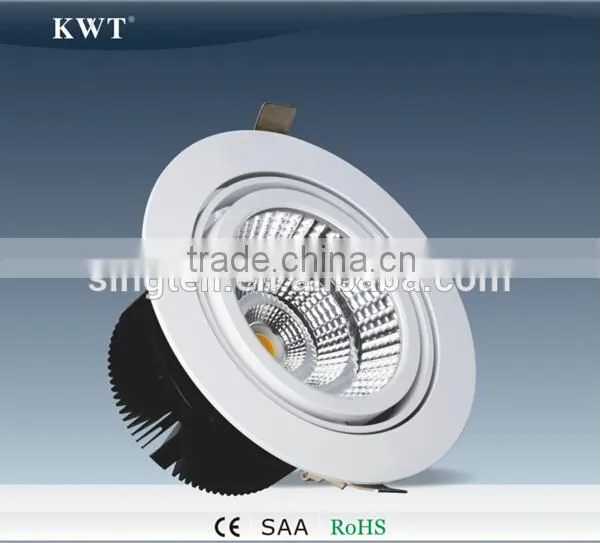 China Wholesale Commercial Gimbal Cob Led Downlight photo-2