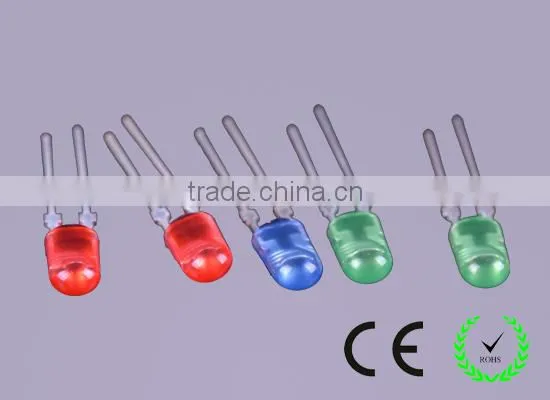 Super Bright! 5mm Oval/Round Colorful Prices for Hot Sale Diode Led photo-2