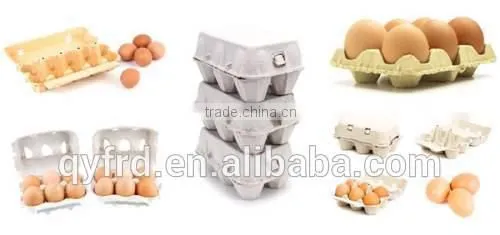 Waste Paper Recycle Pulp Molding Egg Tray Carton photo-5