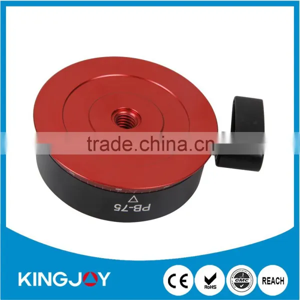 Speed Adjustment Panning Tripod Leveling Base Head PB-75 photo-2