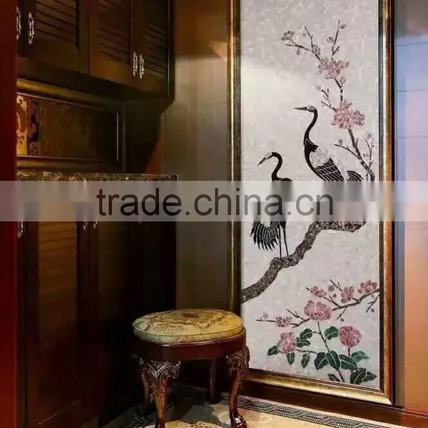 2016 Unique Pattern Mother of Pearl Carving Decorative Material photo-6
