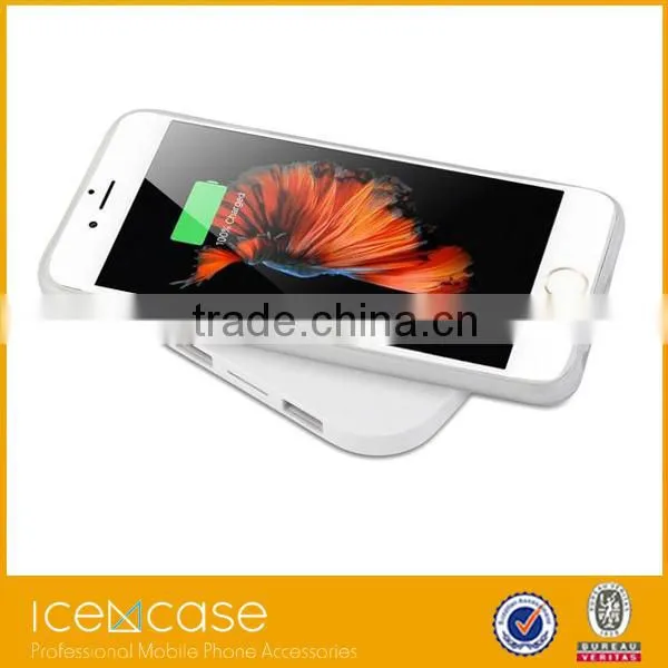 Portable Q8 QI Wireless Charger 2 USB Port Moblie Phone Charging Pad For IPhone Samsung HTC photo-2