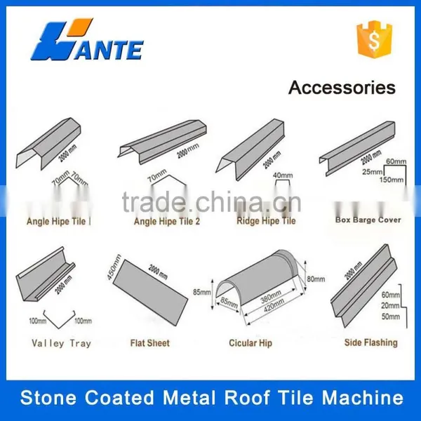 Wante Brand Hot Selling Colorful Stone Coated Metal Roofing Tiles ,roof Tile photo-5