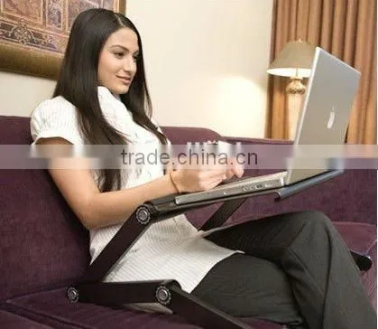 Etable Portable Laptop Table Notebook Desk With 10000mAh Power Bank & Cooling Fan photo-4