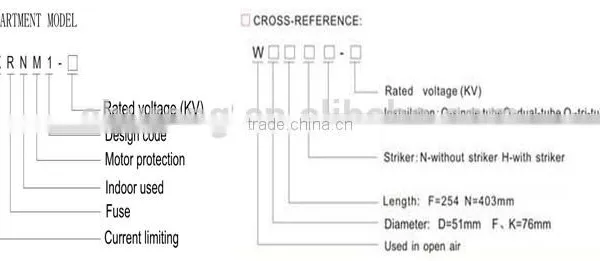 High Voltage Fuses Type W for Motor Protection photo-4