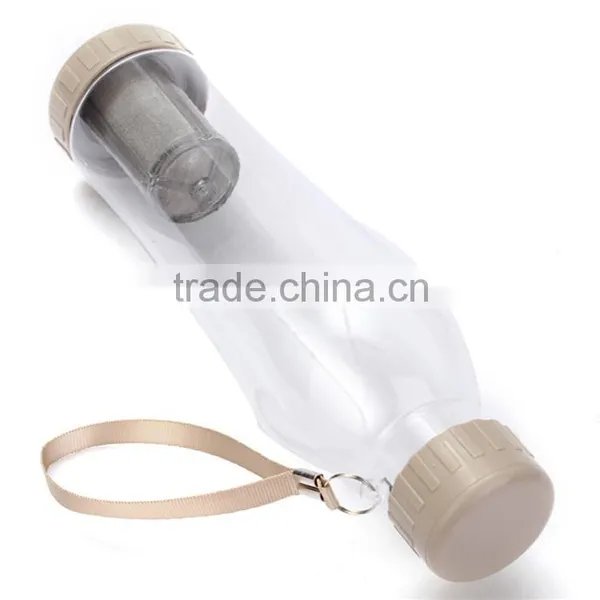 Custom Tea Infuser Bottle,Plastic Tea Bottle,700ml Water Bottle Tea Strainer With Sleeve Quality Choice photo-4