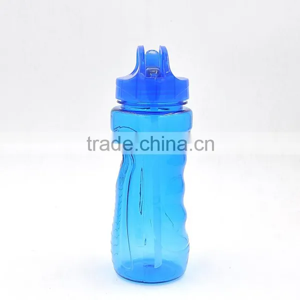 BPA Free 500ML OEM Branded Plastic Water Bottle With Straw photo-2