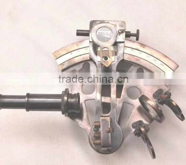Brass Designing Sextant - Christmas Gift Sextant - Nautical Vintage Sextant With Box 1042 photo-5
