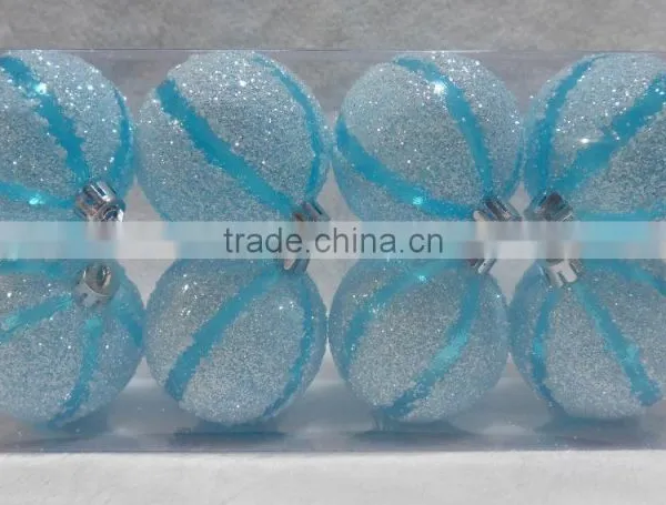Wholesale Clear Plastic Ball 80MM Christmas Ornament Hand-painted Balls photo-4