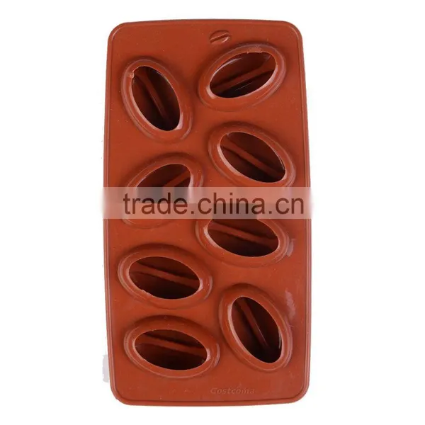 Silicone Cool Beans Ice Cube Tray Mold Maker Ice Cream Mold Maker Ice Mould Ice Mold Chocolate Fondant Decorating photo-3