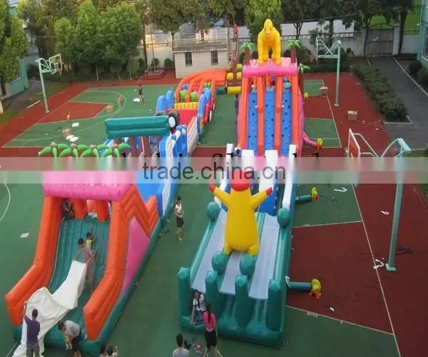 Inflatable Obstacle Course,giant Inflatable Obstacle Course photo-2