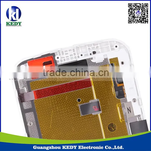 Original White LCD Display For Moto G2 LCD With Touch Screen Digitizer With Frame Assembly photo-5