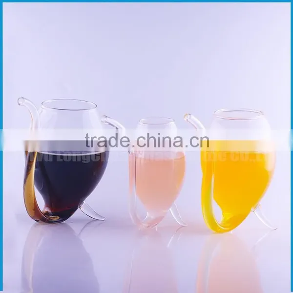 Wholesale Long Sucking Cups Red Vampire Wine Glass for Bar Drinkware photo-4