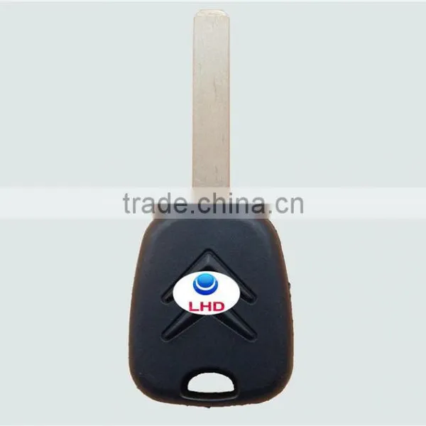Hot Sale Citroen c3 Transponder Key Without Groove Blade Key Blank Shell photo-3