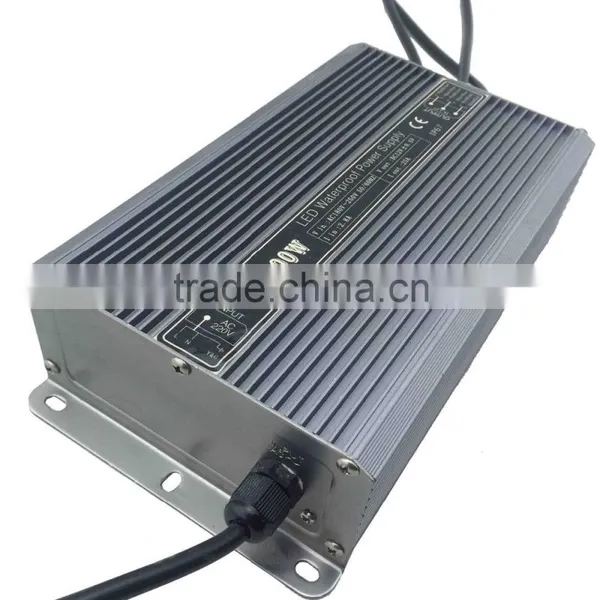 IP67 Waterproof Constant Voltage 12V /24V 300W Led Driver