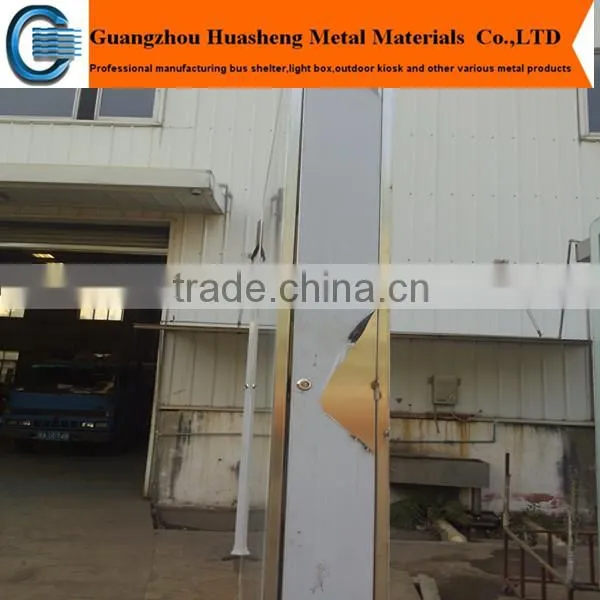 Prefab Led Advertising Light Box With Post,stainless Steel Led Advertising Light Box photo-3
