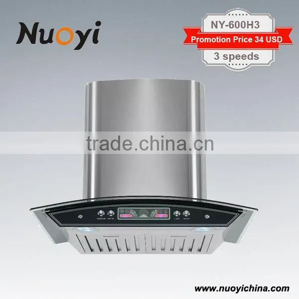 New Model Kitchen Smoke Extractor Copper Range Hood photo-2