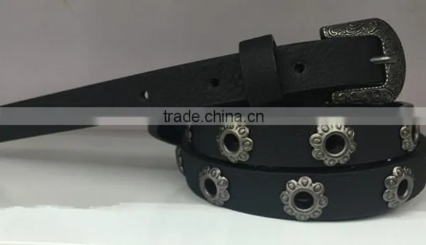 Women Fashion Buckle Belt Beaded Belt photo-3
