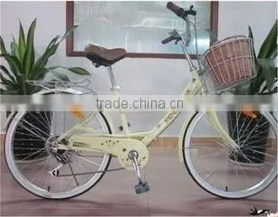 Hiten Frame Material and City Bike Type Bicycle for Lady Quality Choice photo-3