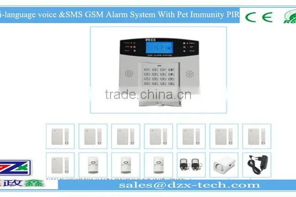 Multi-language Voice &SMS GSM Alarm System photo-4