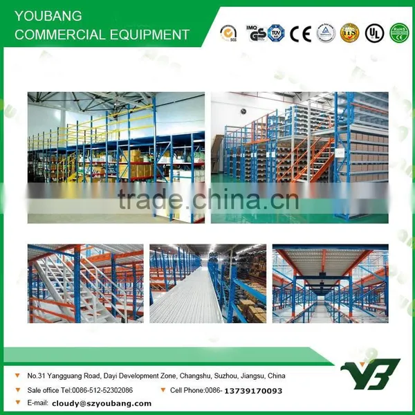 Hot Sell Best Price Heavy Duty Warehouse Multi-layer Heavy Duty Mezzanine Rack /steel Platform Shelves (YB-WR-C79) photo-5
