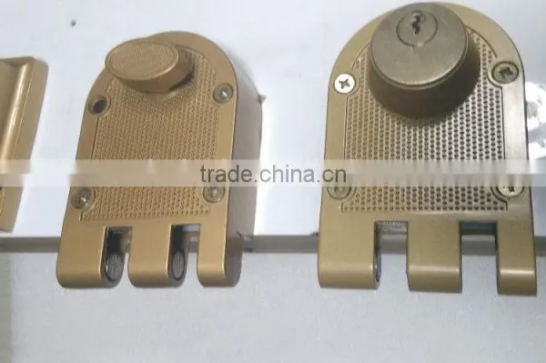 Zinc Alloy Rim Night Latch Lock photo-4