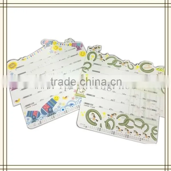 New Design Die-cutting Different Shapes With EVA Unique Funny Desk Calendar photo-3