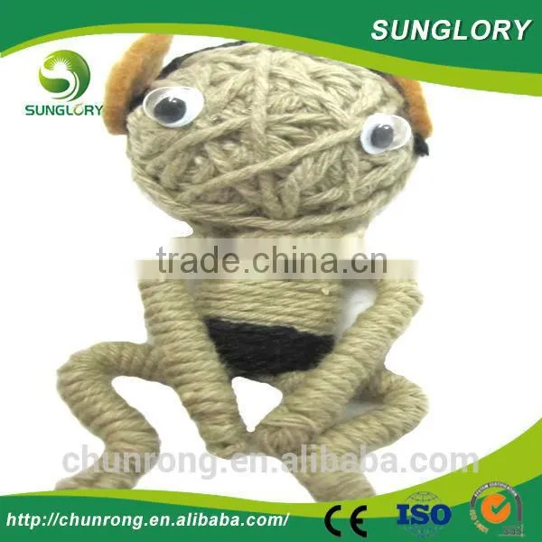 Halloween Item Newest Hot Selling Keychain Voodoo Doll