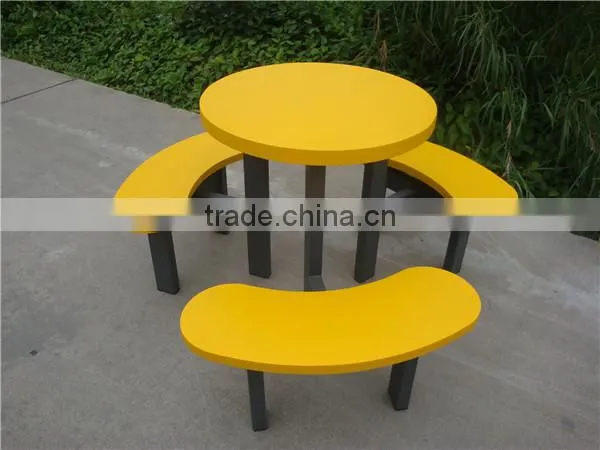 Metal Outdoor Picnic Table Picnic Table and Bench
