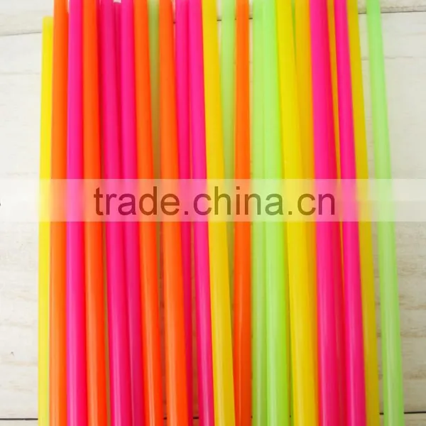 Disposable Plastic Straw With Different Colors Long Flexible Drinking Straws photo-4