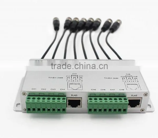 Popular Product YJS-8108HD 8CH AHD Passive Vedio Balun 350-600 Meters photo-2