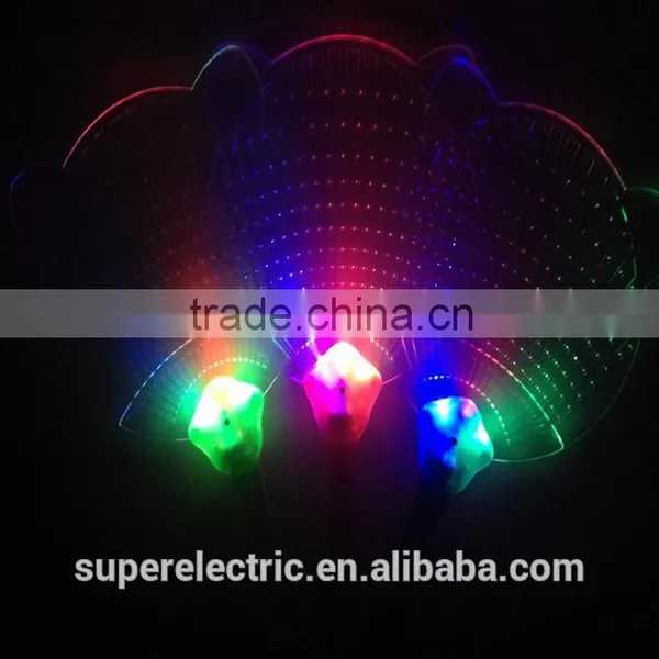 2016 New Design Children Toy LED Flashing Fan Party Concert Necessary