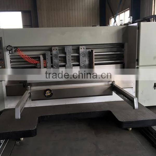 Doctor Blade Carton Box Printer & Slotter & Rotary Die Cutter photo-4
