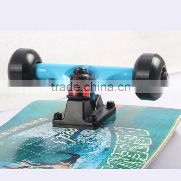 Four Transparent Wheel Skateboard Canadian Maple Complete 4 Wheel Skateboard 100 Canadian Maple Skateboards OEM photo-4