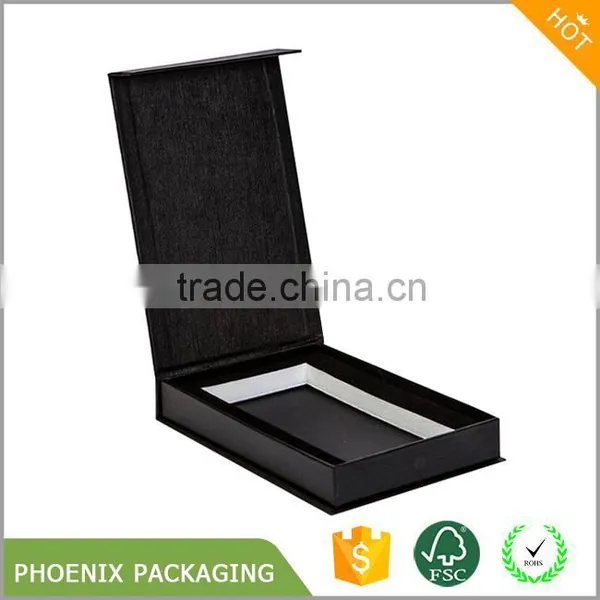 High End Book Shape Cardboard Box Packaging for Mobile Phone Case photo-2