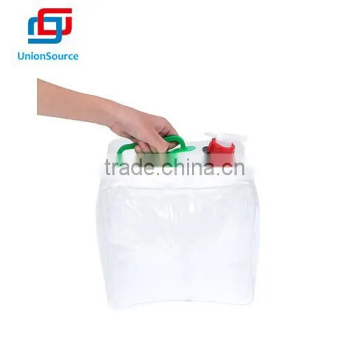 20L PVC Outdoor Foldable Transparent Drinking Water Container photo-5
