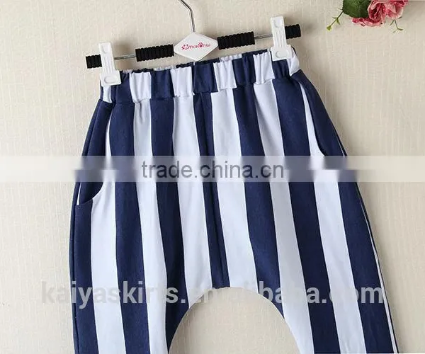 2016 New Baby Zebra Cotton Pocket Striped Pants photo-5