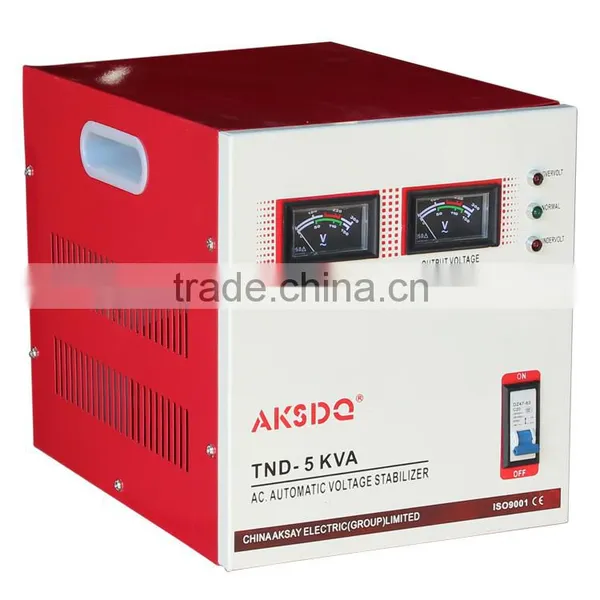 New Style Home High Precision Single Phase Full Automatic Servo Motor AC Voltage Stabilizer photo-3