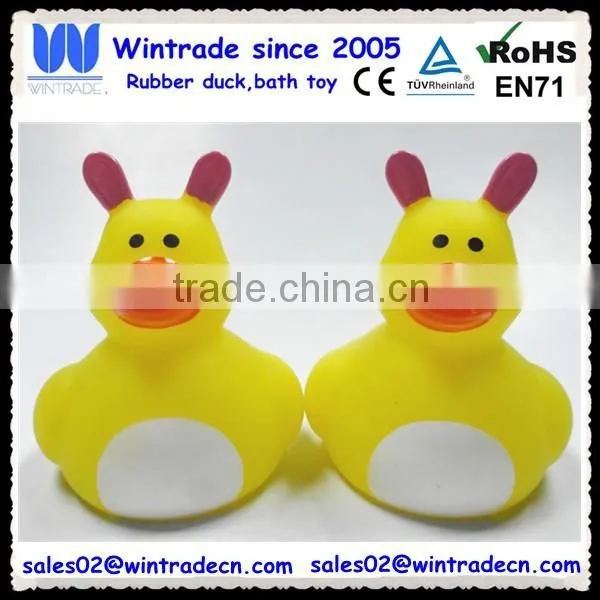 Easter rabbit duck flashing rabbit duck