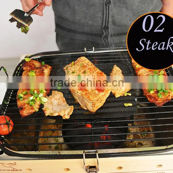 Industrial Outdoor Kebab Smokeless Charcoal BBQ Grill photo-5